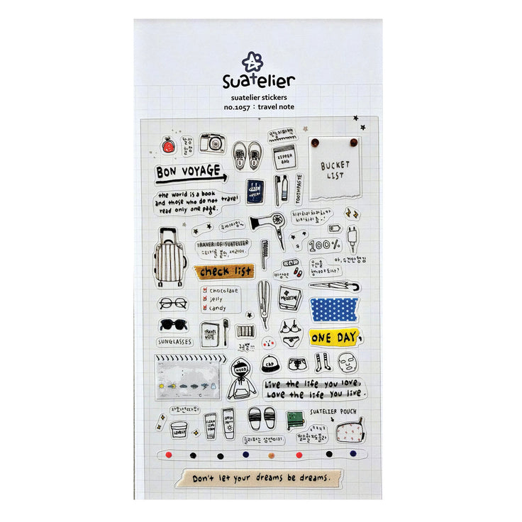 Travel Note 1057- Sautelier Sticker