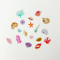 Seashells Jumble Washi - Stickers Girl of All Work