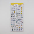 Skies 01-Clear Planner Sticker Sheet