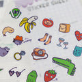 Stuff 01-Clear Planner Sticker Sheet