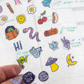 Stuff 02-Clear Planner Sticker Sheet