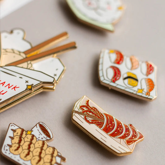 Sushi Platter Enamel Pin - Occasionalish