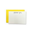 Thank You - Note Card Setj