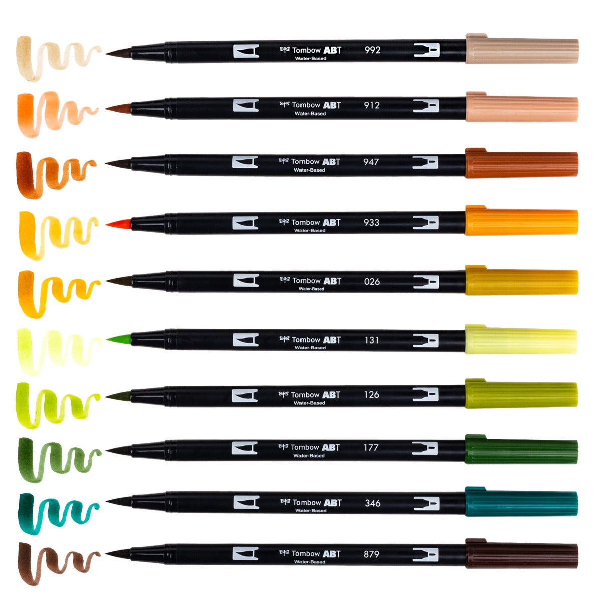 Tombow Dual Brush Pen Set- Seventies