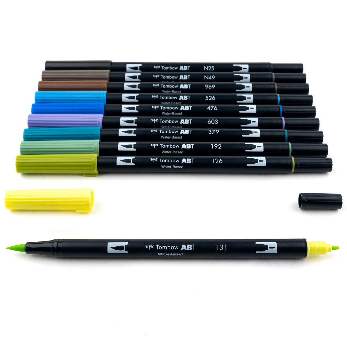 Tombow Dual Brush Pen Set - Neutral Palette - Sitaram Stationers