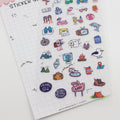 Travel 02-Clear Planner Sticker Sheet