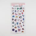 Travel 02-Clear Planner Sticker Sheet
