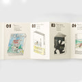 TRAVELER'S Notebook Accordion Fold Paper - 018 - Passport Size