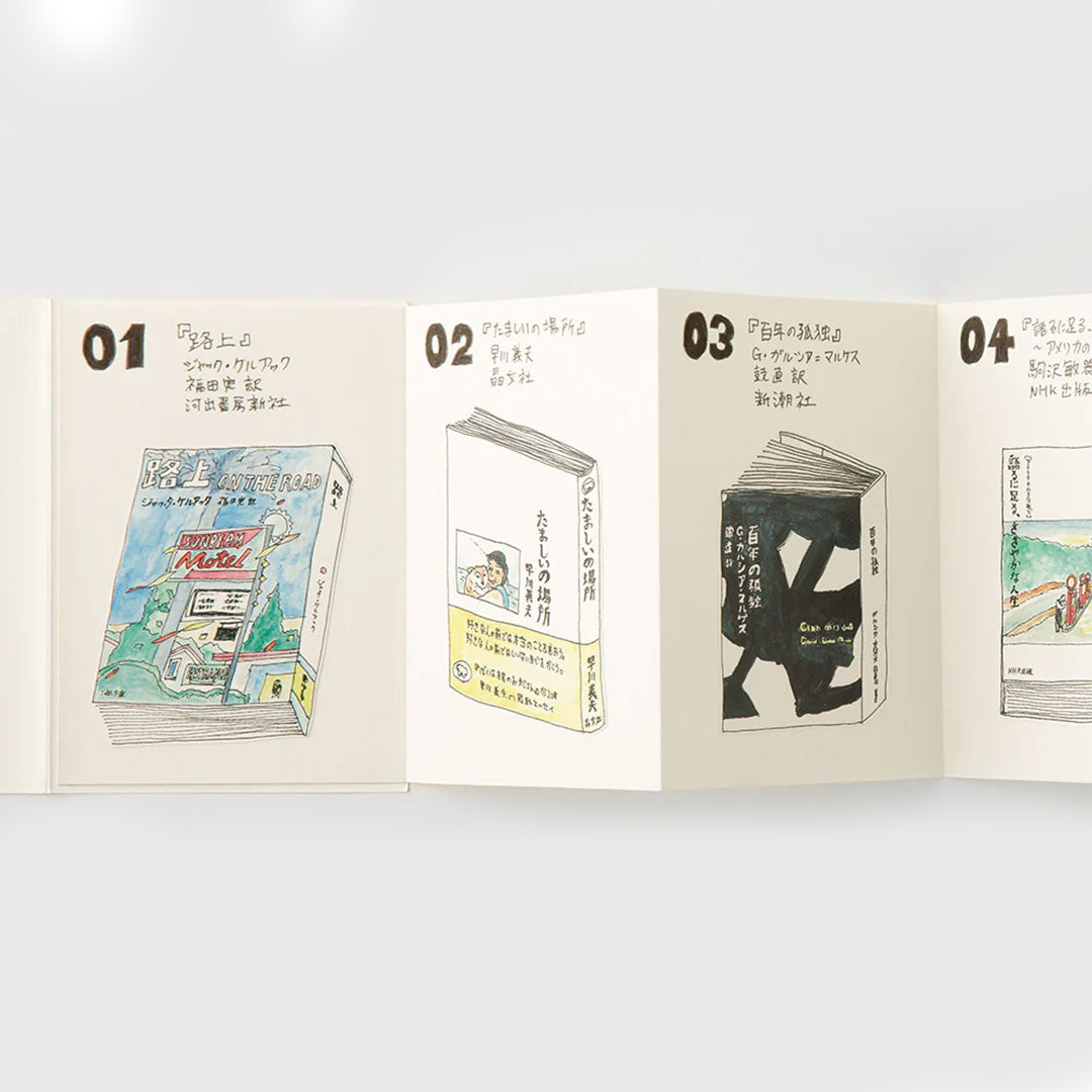 TRAVELER'S Notebook Accordion Fold Paper - 018 - Passport Size