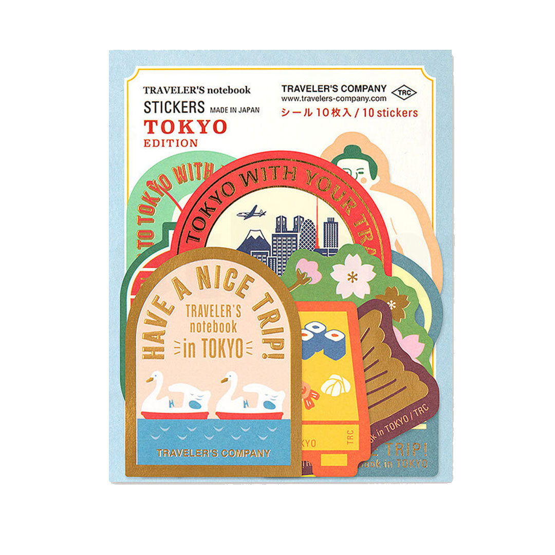 Traveler's Notebook Tokyo Sticker Set