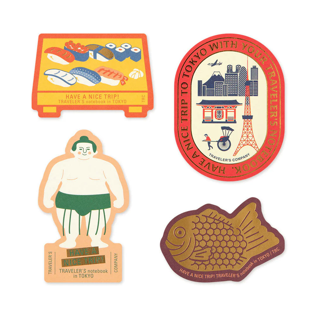 Traveler's Notebook Tokyo Sticker Set