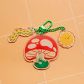 Mushroom Garden Friends- Trinket Charm Keychain