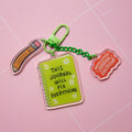 This Journal Will Fix Everything- Trinket Charm Keychain