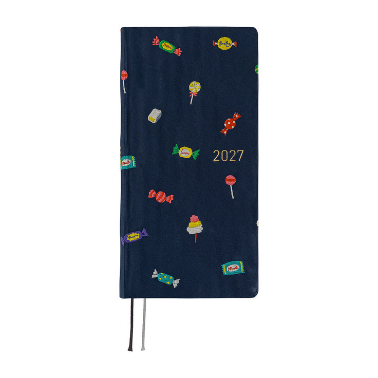 Hobonichi Techo 2027 MEGA Weeks Bow & Tie: Candy Dream
