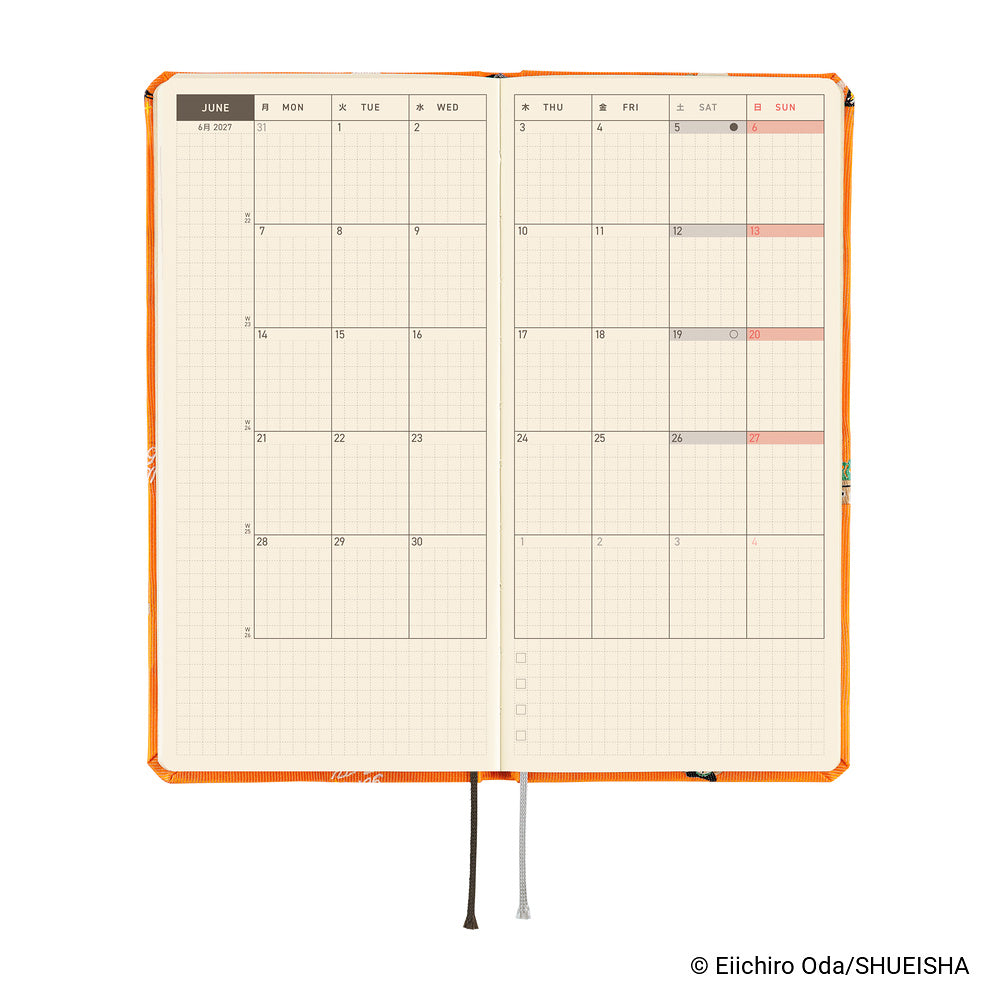 Hobonichi Techo 2027 Weeks ONE PIECE magazine: Very Very Merry!