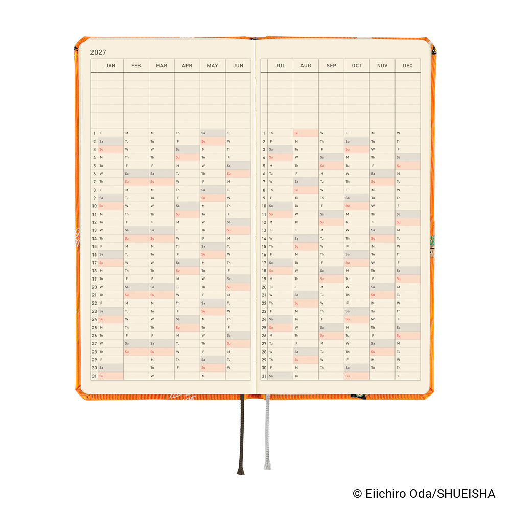 Hobonichi Techo 2027 Weeks ONE PIECE magazine: Very Very Merry!