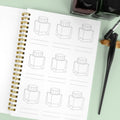 Color Swatch Book- A5- Spiral Bound