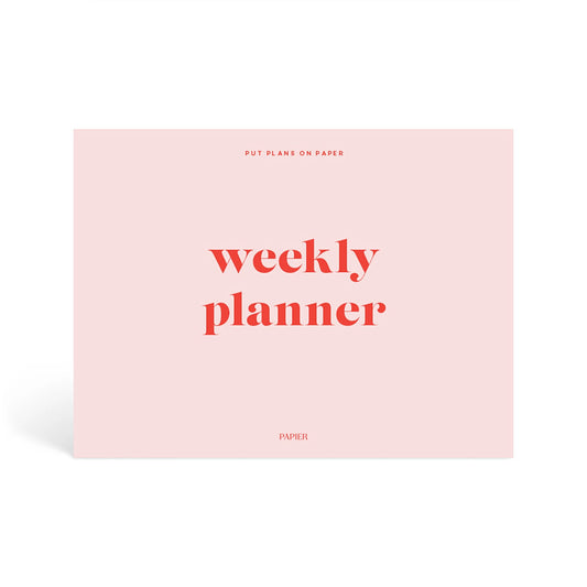 Joy Desk Weekly Planner