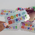 Whore For Trinkets Holographic Vinyl Sticker