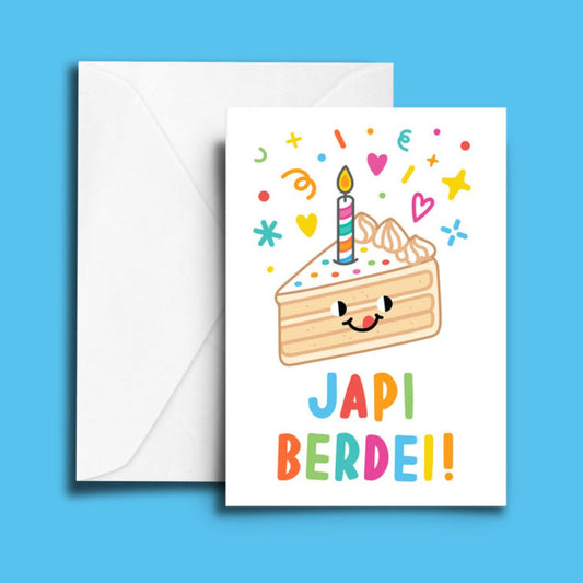 Japi Perdei - Greeting Card - YAY Itzel