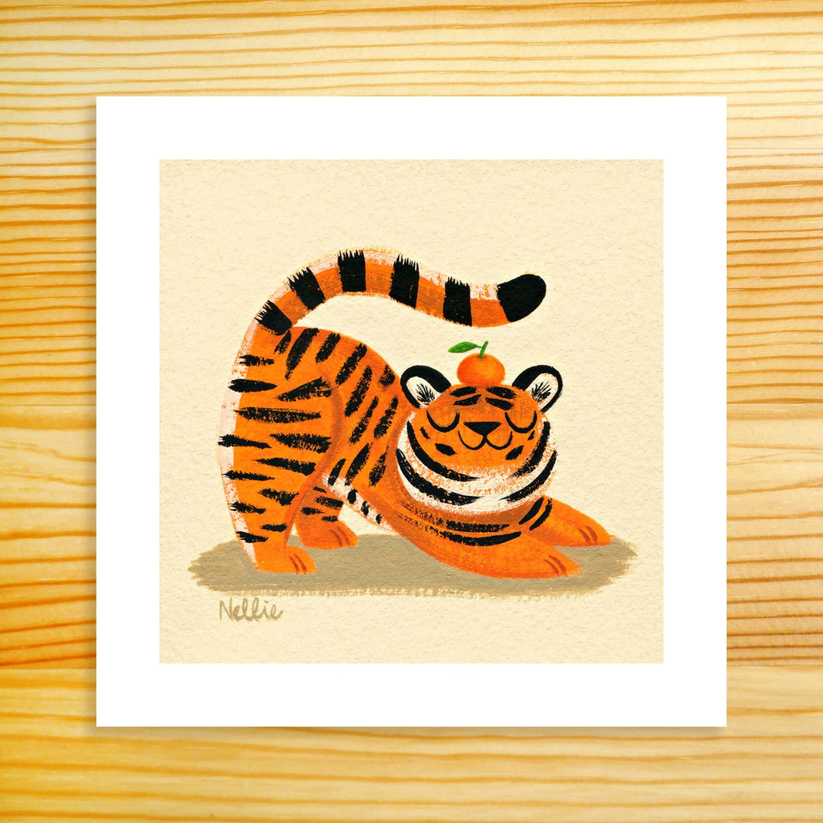 Year of the Tiger- 5x5 Print - Nellie Le