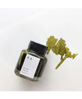 KYO NO OTO Fountain Pen Ink- 40ML NO.03 - YELLOW GREEN (KOKE IRO)