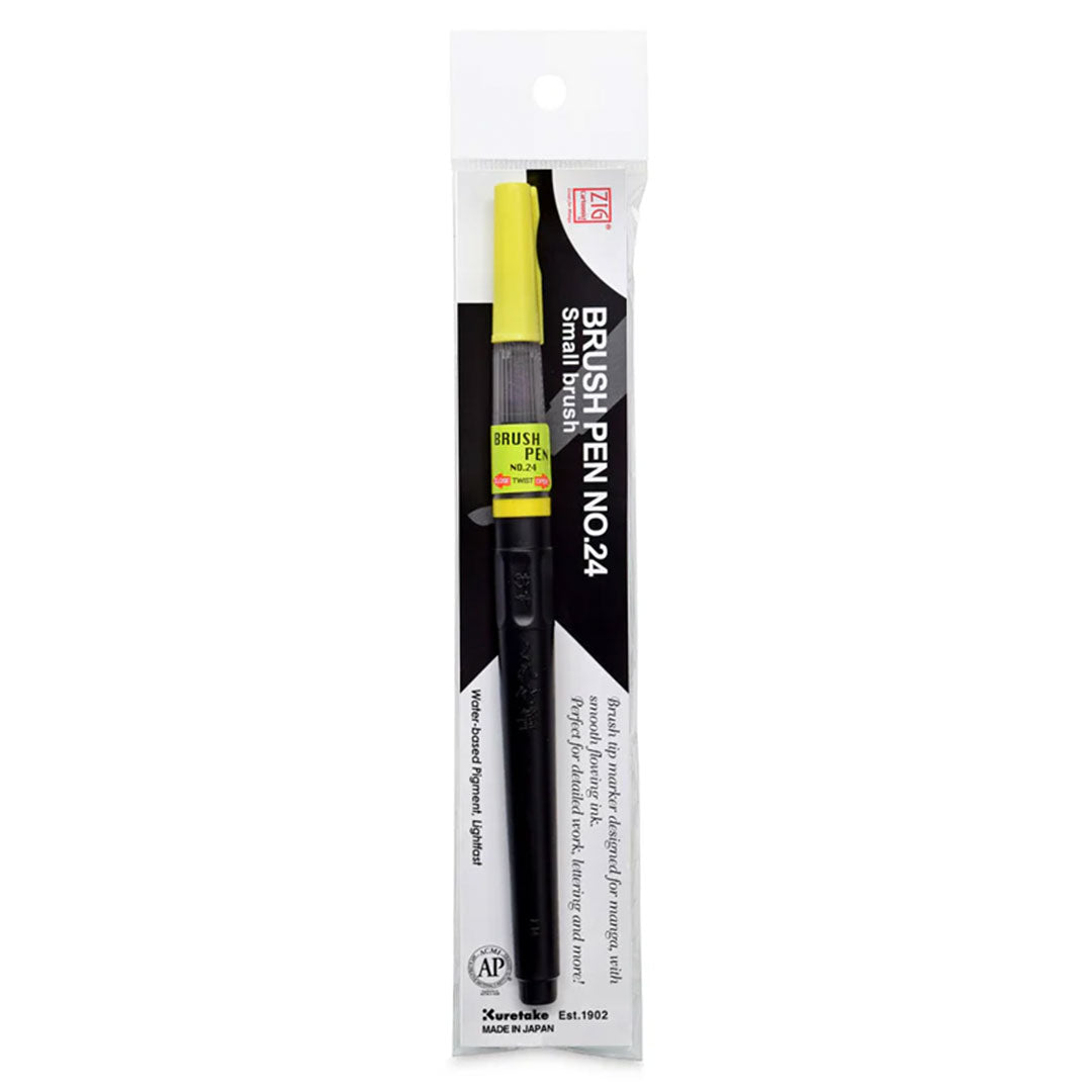 ZIG Cartoonist - Brush Pen Black - Various Sizes