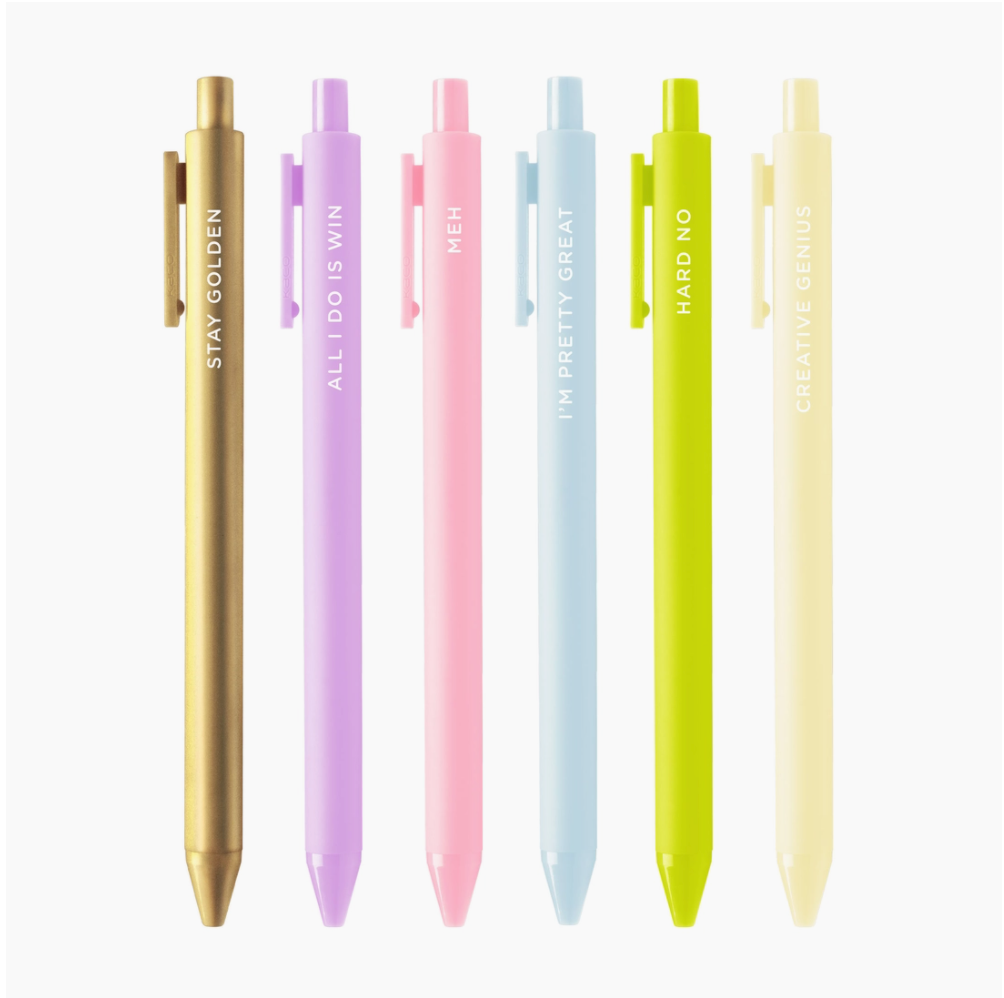 All I Do is Win Jotter Pen Sets- Talking Out of Turn