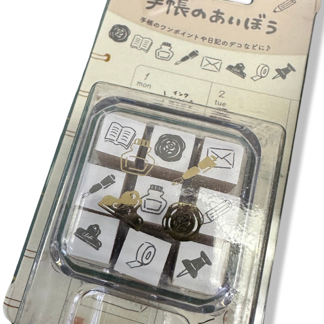 Bullet Journaling Rubber Stamp Set- Stationery