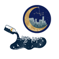 Celestial Celebrations Sticker Bundle with two stickers by bobo design studio