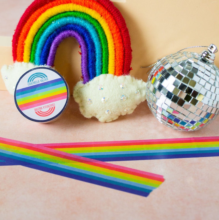 Rainbow Washi Tape - Coachella Valerie