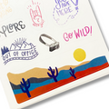 Desert Road Tripper Sticker Book