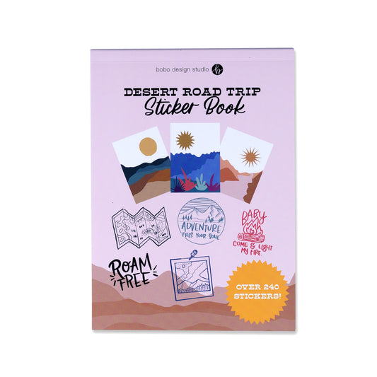 Desert Road Tripper Sticker Book