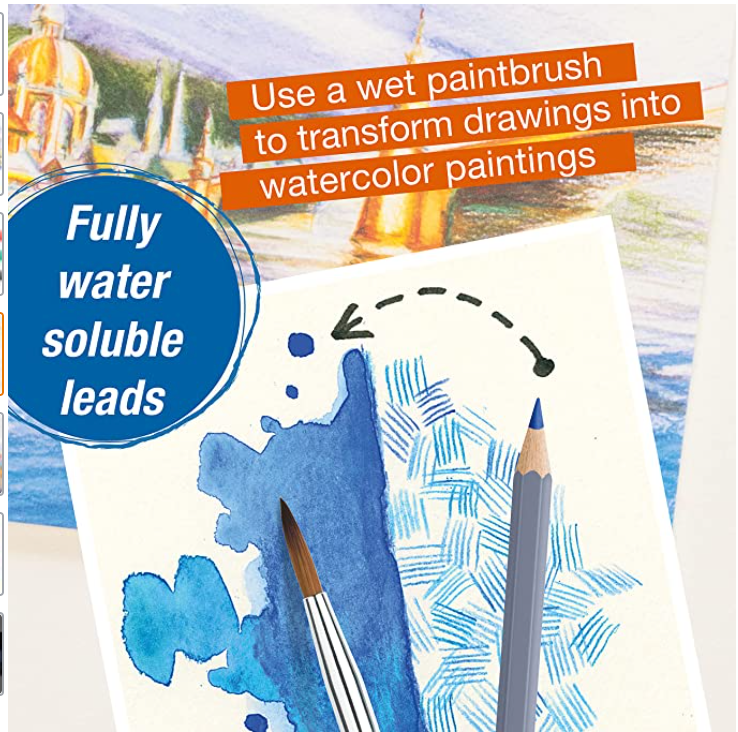 Creating Different Textures with Faber-Castell Watercolor Pencils by  BikeSunshineGirl - Issuu