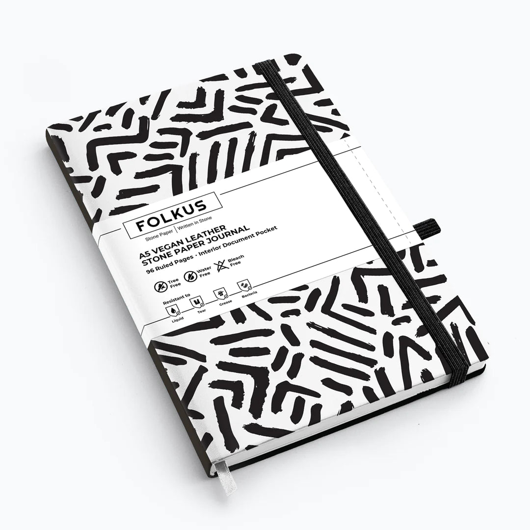 Vegan Leather Stone Paper A5 - FOLKUS