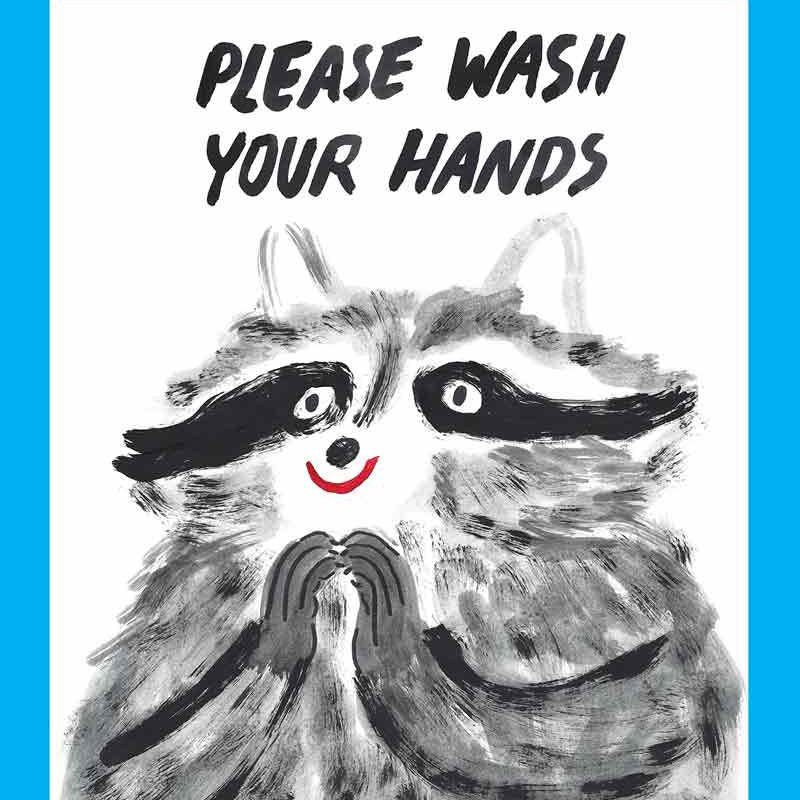 Kristina Micotti Print- Please Wash Your Hands