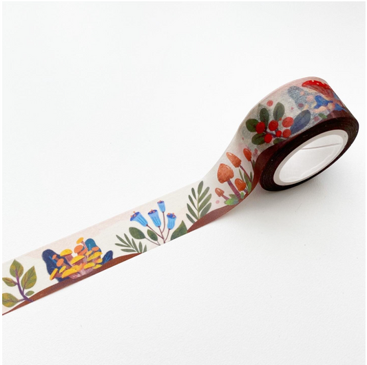 MUSHROOMS WASHI TAPE - The Little Red House