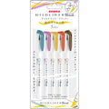 Zebra Mild Liner Brush Pen Sets