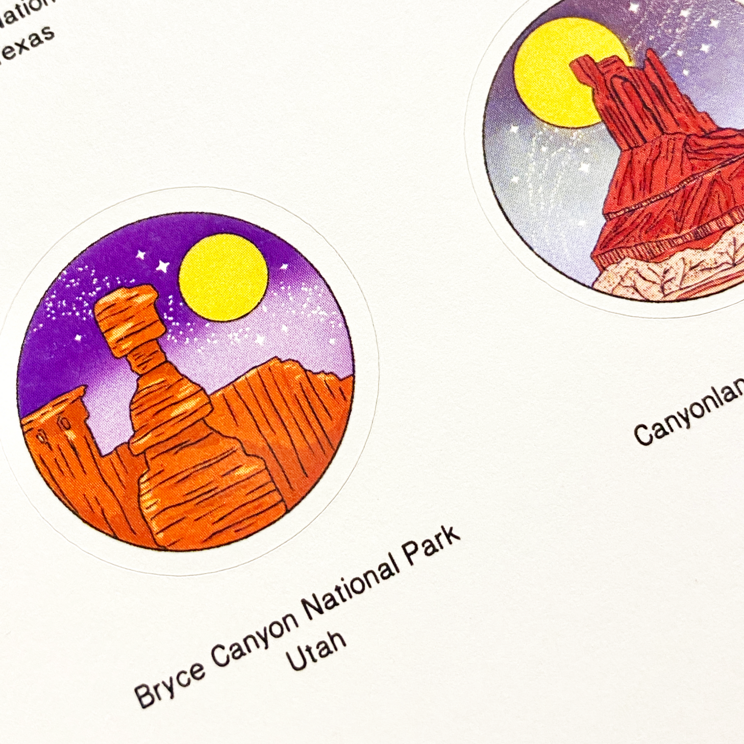 National Parks Wanderlust Passport Sticker Book