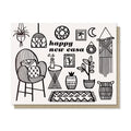 Happy New Casa - Greeting Card - Paper Parasol