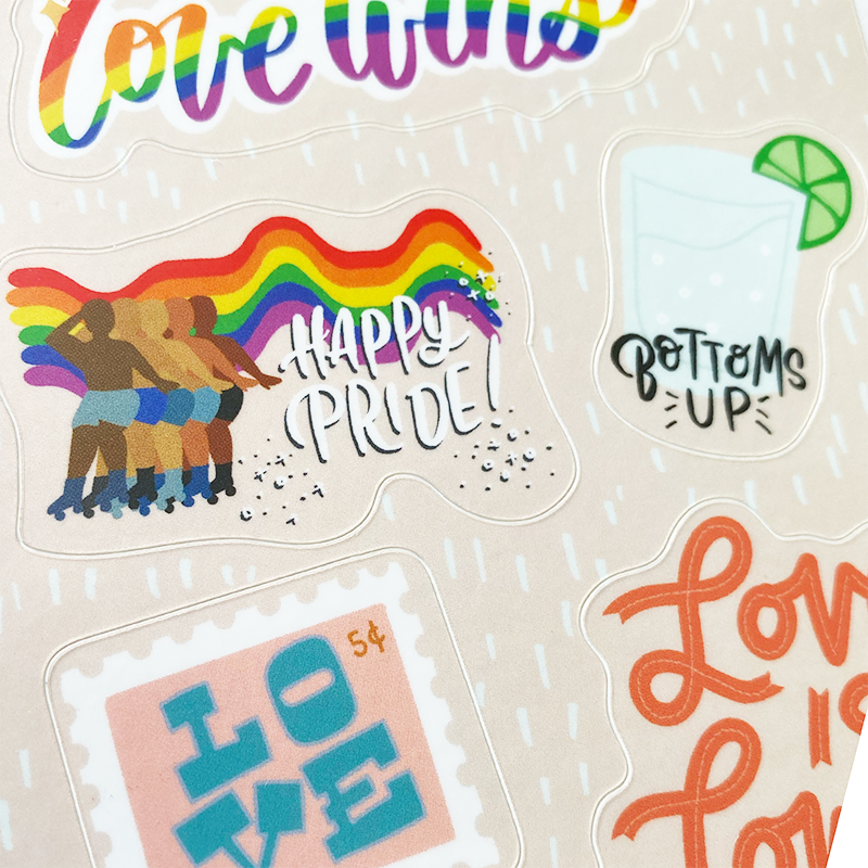Pride Sticker Sheet- 4x6
