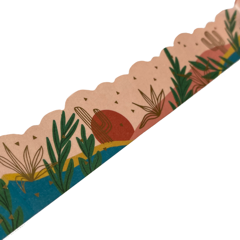 San dune washi tape features a desert palette celebrating the desert