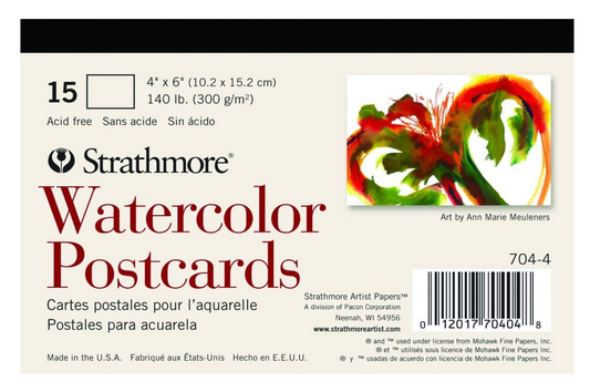 Strathmore Watercolor Postcard Pad