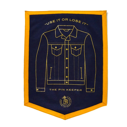 Use it or Lose it Jacket Pennant