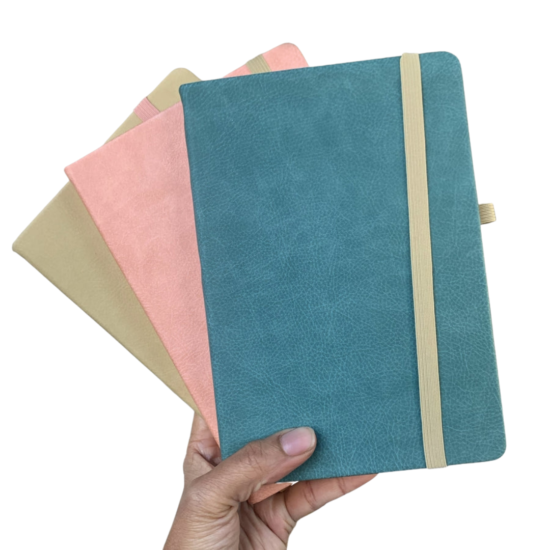 Lined Journal - Vegan Leather Stone Paper A5 - FOLKUS
