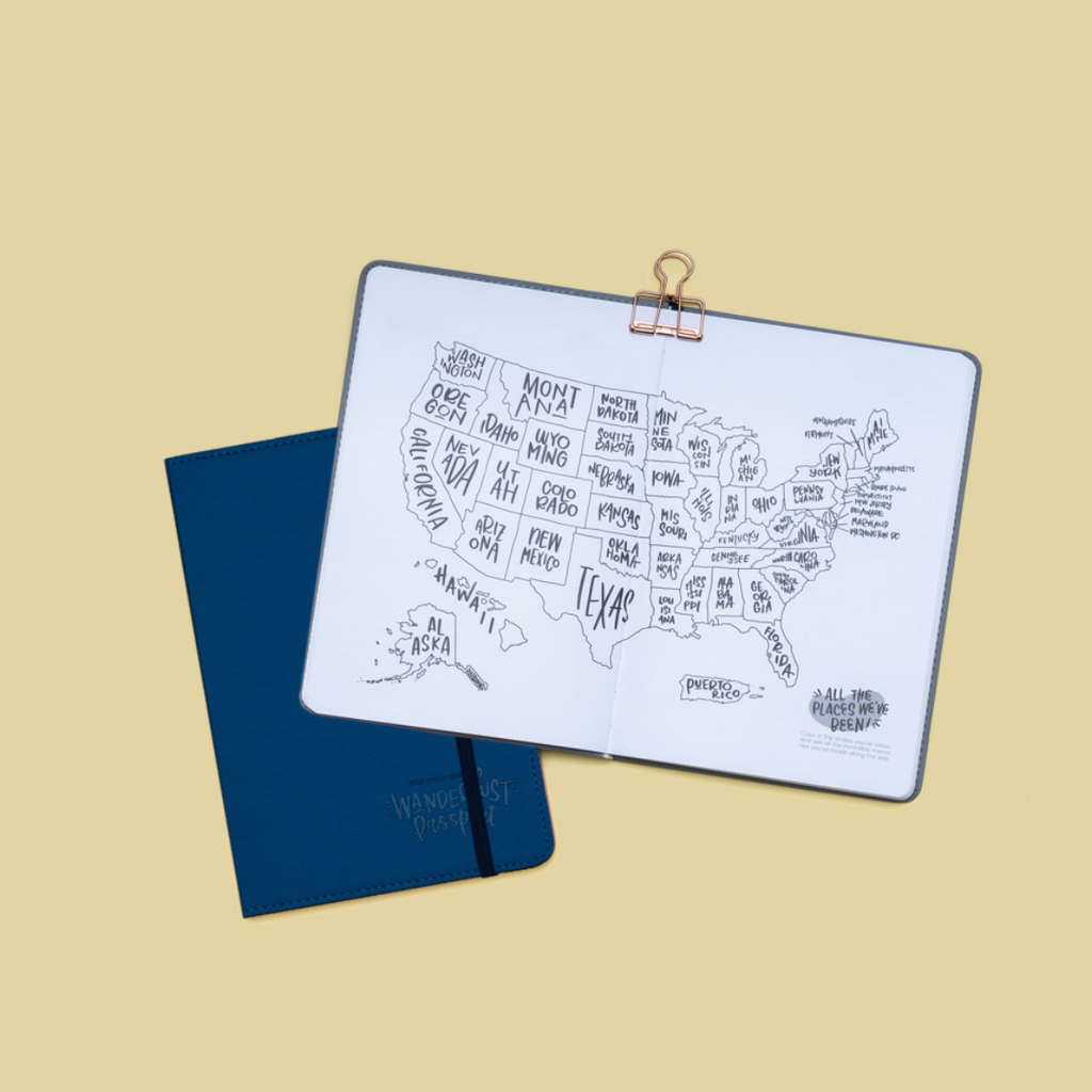 Wanderlust Passport - Letter Writing Kit — San José Made
