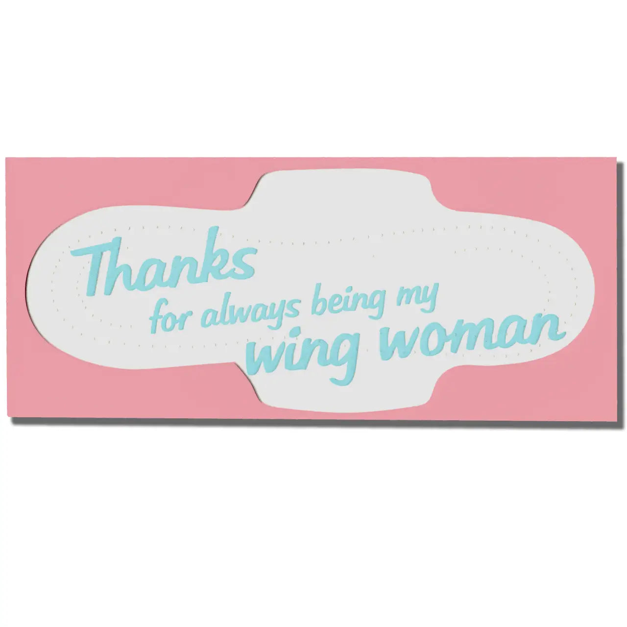 Wing Woman Thank You - Greeting Card - Power and Light Press