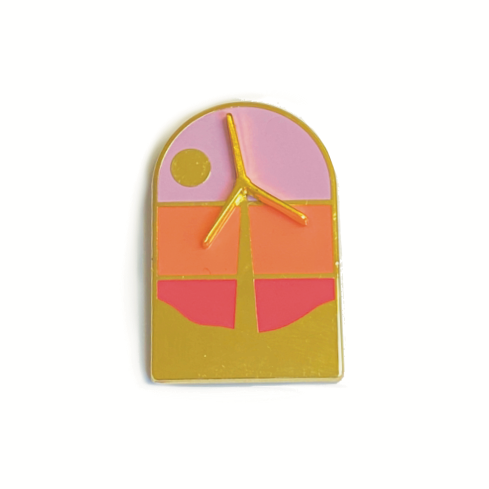 Windmill Pin Palm Springs Windmill Pin – bobo design studio