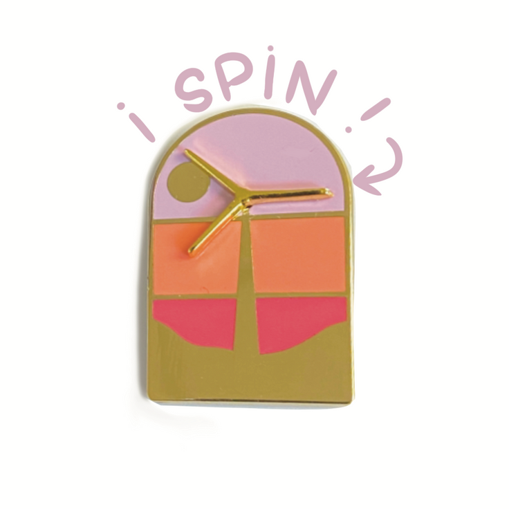 Windmill Pin Enamel Pins – bobo design studio