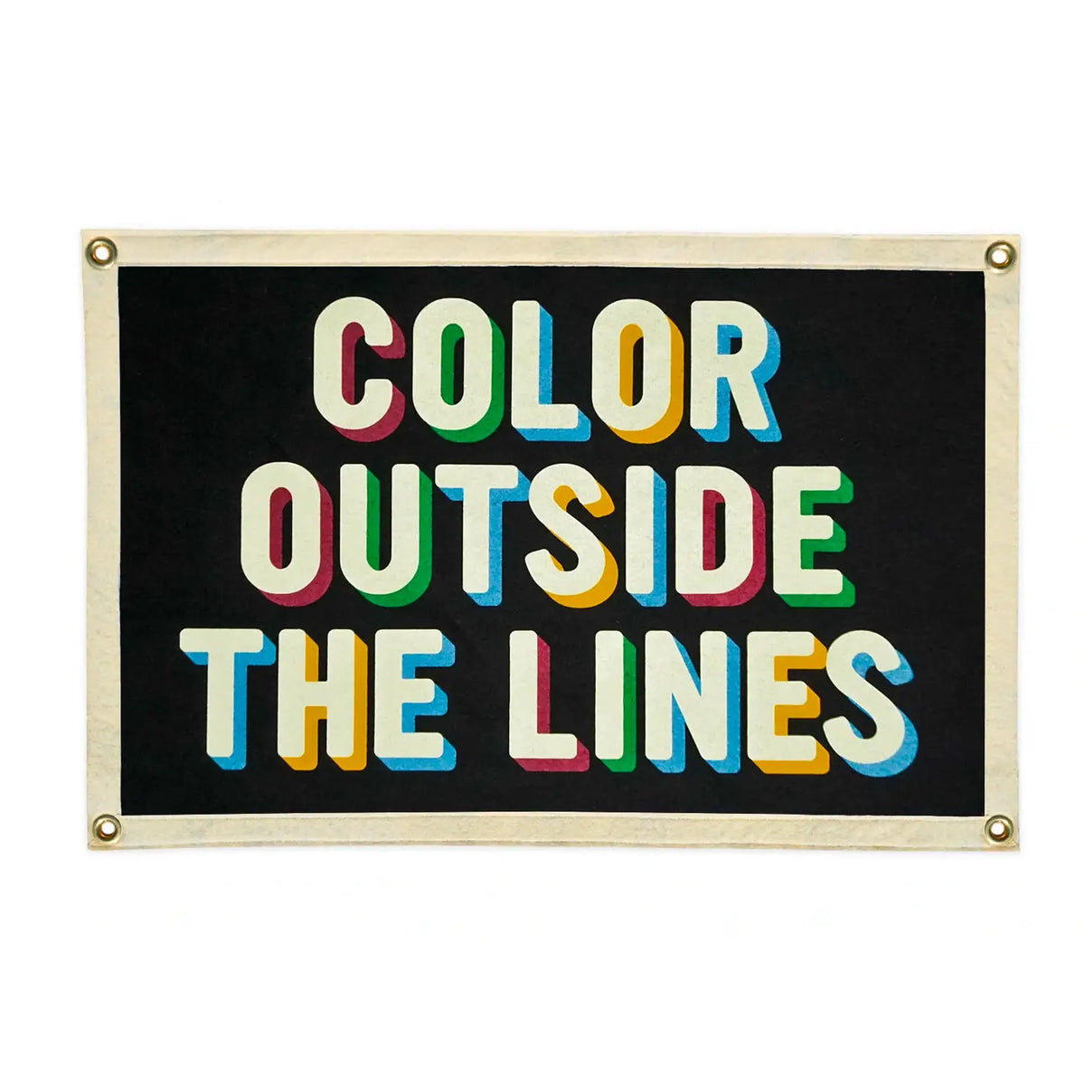 Color Outside the Lines Pennant